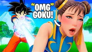 I’m A SUSSY BAKA For Daddy Goku! (Fortnite Roleplay)