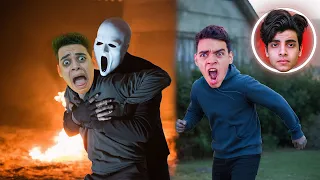 المخلوق الغريب هجم على التوينز في البيت‼️جرجس اتخطف😱الحسين هو المخلوق الغريب؟