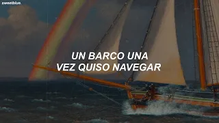 un barco una vez quiso navegar y su nombre era la tetera del mar ⛵