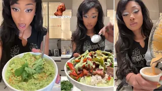 “We Got Chipotle At Home” Megan Thee Stallion Made Homemade Chipotle Bowls ♥️