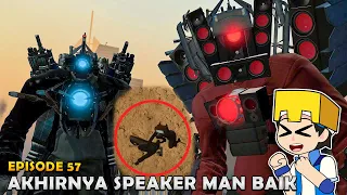 SKIBIDI TOILET 57, AKHIRNYA TITAN SPEAKERMAN KEMBALI BAIK !!