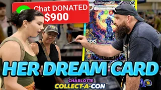 SHE GOT HER DREAM CARD| COLLECT A CON CHARLOTTE DAY 1