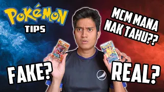 CARA NAK TAHU KAD POKEMON REAL DAN FAKE!