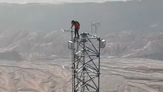 JUMPING OFF A 1500ft TOWER!!! (My first BASE jumps)