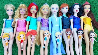Disney Princess Doll Makeover ~ DIY Miniature Ideas for Barbie - Wig, Dress, Faceupy, andMore! DIY