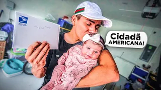REGISTREI MINHA FILHA E ELA GANHOU CIDADANIA AMERICANA!