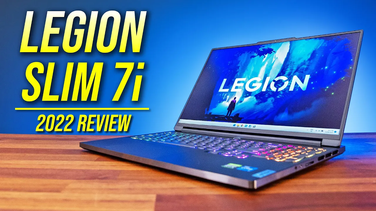 Vido-Test de Lenovo Legion Slim 7 par Jarrod'sTech