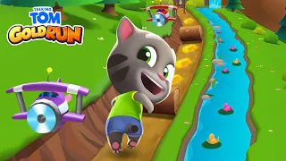 RUN! RUN! RUN! 🏆 ALL THE WORLDS in Talking Tom Gold Run! 🏆 (NEW Gameplay)