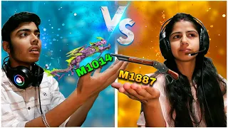 M1887 VS M1014 WHICH IS THE BEST ONE TAP WEAPON ? 😱 || GARENA FREE FIRE