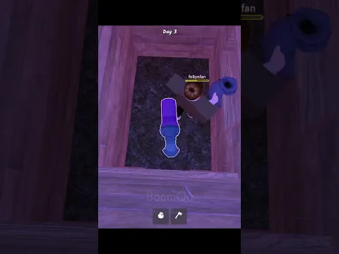 Trap with Cyborg gun  #99nightintheforest #roblox #99nights