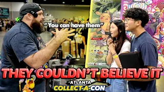 THEY COULDNT BELIVE IT | ATL COLLECT-A-CON DAY 1 VENDOR POV