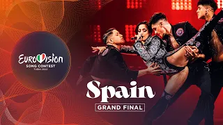 Chanel - SloMo (LIVE) | Spain 🇪🇸 | Grand Final | Eurovision 2022