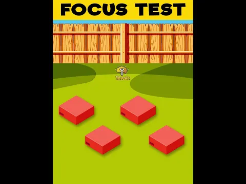 Test Your Focus Power With Animation Puzzle | #shorts
