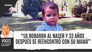 Lo robaron de los brazos de su madre al nacer y 33 años después se reencontraron