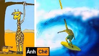 Nỗi Khổ Của Hươu Cao Cổ | Những Hình Ảnh Hài Hước (P 96)