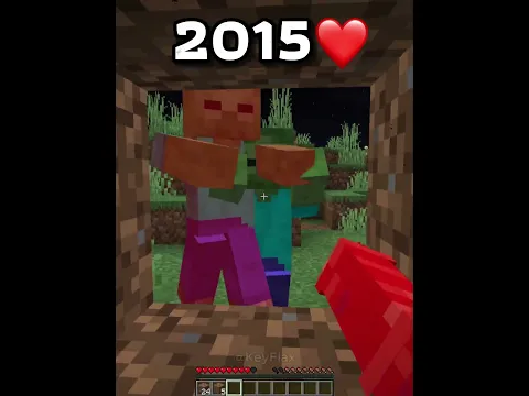 Asi se sentía Jugar Minecraft hace 10 años... 🥺❤️ #shorts