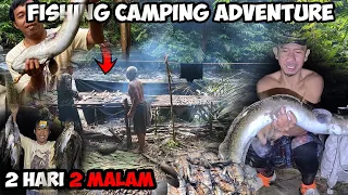HUJAN Deras Saat Petualangan Fishing Camping Adventure Jelajah Hutan Rimba Belantara Hulu Sungai