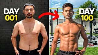 My 100 Day Body Transformation | Fat to Fit 