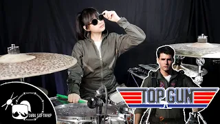 TOP GUN - Danger Zone Drum Cover ( Tarn Softwhip ) #TopGun #dangerzone  #kennyloggins