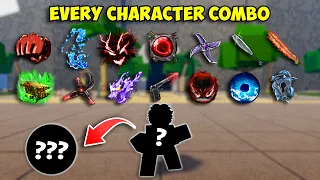 EVERY CHARACTER ONE SHOT COMBO | The Strongest Battlegrounds
