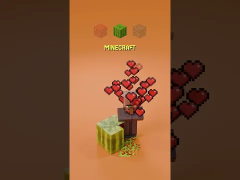 Minecraft Mobs vs Real Life 3D Satisfying Fluid and Cloth Simulations | Golem, Villager and Enderman