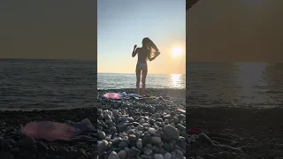 Морской пляж 