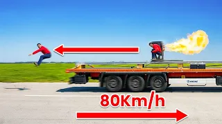 I Tested The Law of Relative Motion at 80 km/h!