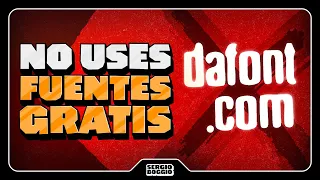 Los PELIGROS de usar TIPOGRAFÍAS GRATIS | Licencias Tipográficas