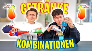 Wir probieren eure verrücktesten Getränke Kombinationen 🍹🥤 mit CrispyRob