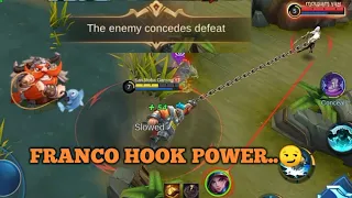 DOMINATING HOOKS..THE ENEMY CONCEDES DEFEAT 👀- MOBILE LEGENDS | By San Moba Gaming