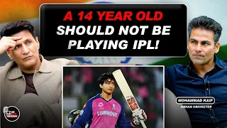 Vaibhav Suryavanshi shouldn't be playing IPL?  | No B.S. Show x Mohammad Kaif