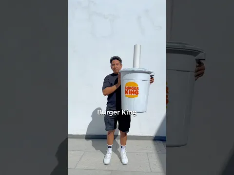 Llenando Mi Vaso Gigante de Burger King