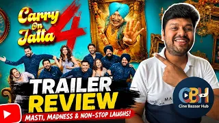 Carry On Jatta 4 Trailer Review | Punjabi Cinema Ki Sabse Badi Comedy Wapas! | Cine Bazaar Hub