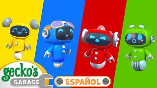 Escondite con los Mecánicos arcoíris | Garaje de Gecko | Carros para niños | Vídeos educativos