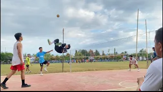 Sepak takraw sore