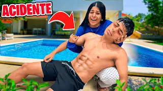 ERA PRA SER UM SIMPLES BANHO DE PISCINA ATÉ QUE O PIOR ACONTECEU!