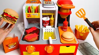 Toy asmr 🍔 Burger Shop ASMR Satisfying with Unboxing | Review Toys