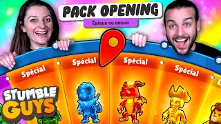 LE MEILLEUR MEGA PACK OPENING SUR STUMBLE GUYS ! SKIN SPECIAL INCROYABLE