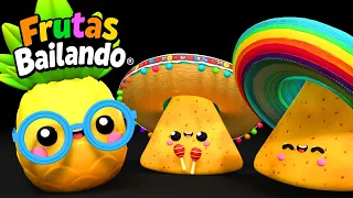 La Cumbia de los Totopos 🌽🎺 | Juani la Piña Bailando – Frutas Bailando