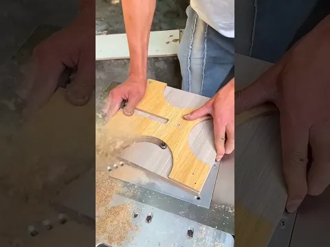 The amazing wood cutting machine #shorts