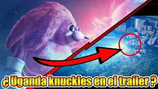 Uganda knuckles si aparece en el tráiler de Sonic Movie 2 🦔🎬💍