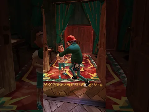 HELLO NEIGHBOR 2 SECRET ENDING😱 #shorts