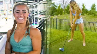 Learning How to Golf with GM Golf! | Demi's Travel Vlog EP. 07