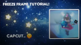 FREEZE FRAME TUTORIAL 😅 // CAPCUT EDITING TOOLS 💀 // 2026 🌟🌟 #video #viral
