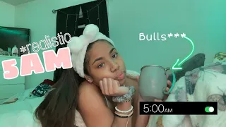 Waking up at 5AM for an ENTIRE week *Napping was my bestie* lol