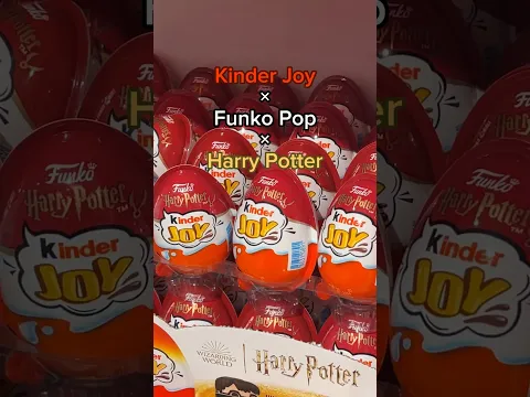 😱НОВЫЕ Kinder Joy × Funko Pop × Harry Potter😱#kinderjoy#гаррипоттер #фанкопоп#funkopop#распаковка