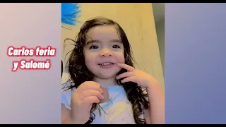 Carlos feria  día de vacuna 💉 para mi hija Salomé 😩😰