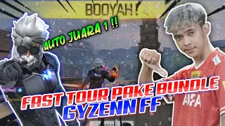 BAR BAR DI FAST TOUR PAKE BUNDLE GYZENN FF!! AUTO NAMBAH DAMAGE‼️ TOTAL KILL 40+ 😱