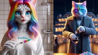 lovely cats' A bad mistake on the ship'#cat #ai #sadstory #long #edit