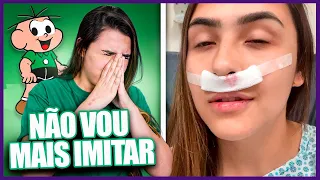 NÃO CONSIGO MAIS IMITAR O CEBOLINHA? (TIREI AS AMÍDALAS)